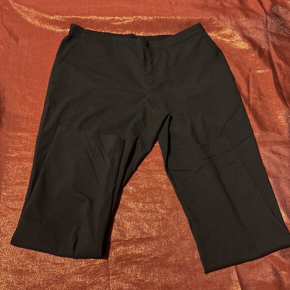 Uniqlo Men's HeatTech Stretch Slim Fit Pants 18x28inch Black - Picture 1 of 3